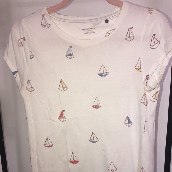 Anthropologie Pilcro &the Letterpress Sailboat Tee - Picture 2 of 4
